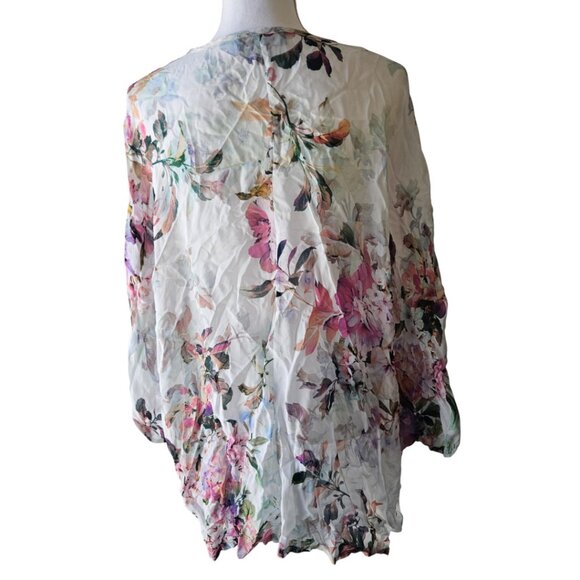 Karen Millen Beach Club Drop Front Kimono NWT Size M/L - Picture 4 of 6